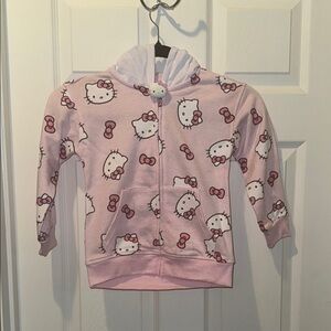 Hello Kitty Pink Sweatshirt with Playful Print